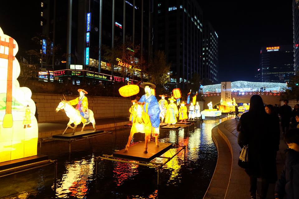 Seoul Lantern Festival หรือเทศกาลโคมไฟ