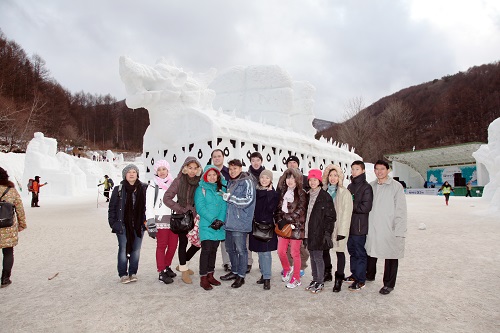 ทัวร์เกาหลี Happy Snow Festival 28 - 01 Feb'15